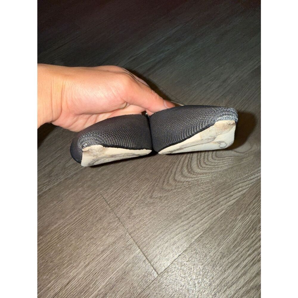 Dior Black Pointed Slingback Flats with Logo Strap - Picture 6 of 7